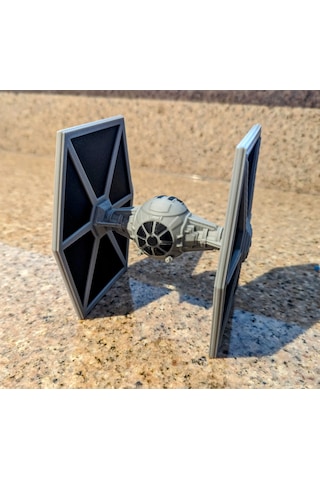Tie Fighter Uçak Maket Kiti Yıldız Savaşları Temalı Kurulabilir