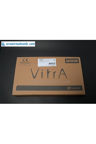 VitrA 426243Yp Kumanda Paneli Mat Krom 790-5085 Ön Panel