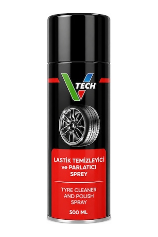 Mafra V Tech Lastik Temizleyici Ve Parlatıcı Sprey 500 Ml