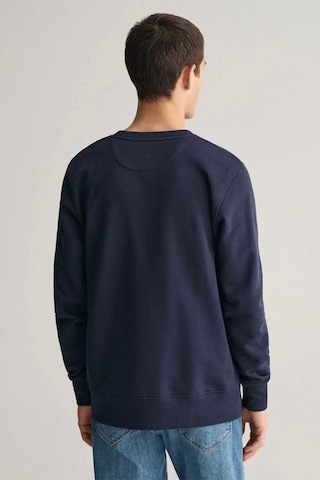 Gant Erkek Lacivert Regular Fit Sweatshirt Lacivert