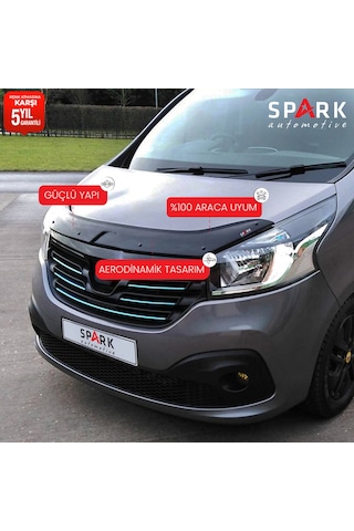 Renault Trafic 2014-2019 Yıl Aralığı Uyumlu Kaput Rüzgarlığı 3mm