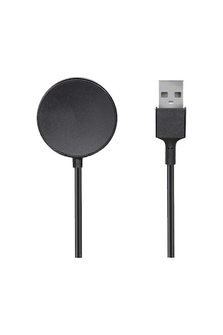 Siyah Galaxy Uyumlu Watch 4 40mm Usb Şarj Kablosu