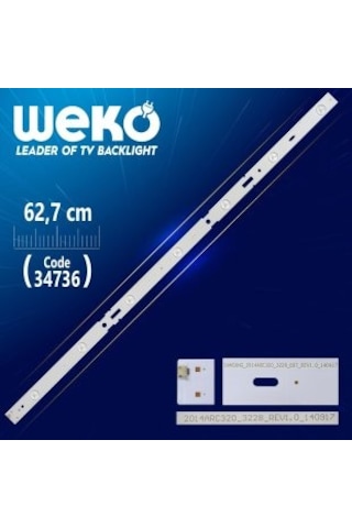 Arçelik Uyumlu A32Lb5533 Led Bar Seti B32Lb5533 A32Lw5433.B32Lb5533.A32 Arçelik Uyumlu A32Lb5533 Led Bar Seti B32Lb5533 A32Lw5433.B32Lb5533.A32