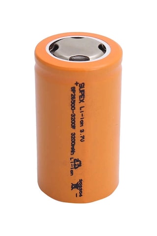 Sp26500-3200f 3.7v 26650 Model 3200mah Li-ion Düz Kafa Pil