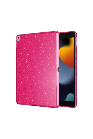 Apple Uyumlu iPad Air 3 / Pro 10.5 Tablet Kılıfı Işıltılı Parlak Görünüm Koton Case Kılıf