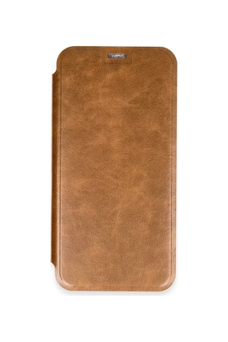 Newface  Apple  Uyumlu iPhone 16 Plus Kılıf Flip Cover - Taba