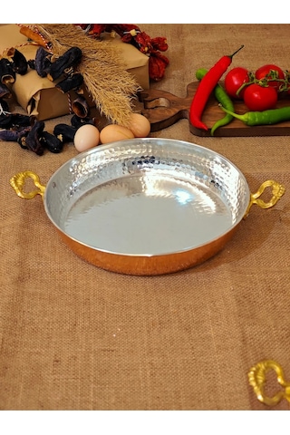 Moda Bakır Bakır Yumurta Tava 20 Cm Diğer