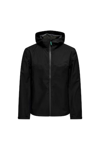 Only & Sons Onsluke Waterproof Jacket Otw Vd Erkek Siyah Ceket - 22031606 Siyah