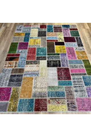 Hoom Rugs Patchwork Multy El Dokuma Kilim