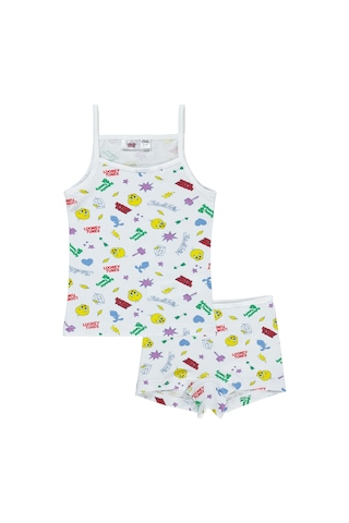 Tweety Kız Çocuk İç Çamaşır Takımı 2-10 Yaş Beyaz 11334144223w1 Beyaz