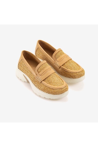 Kemal Tanca Kadın Spor & Sneaker Ayakkabı 3250 Kum Beji