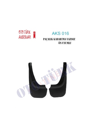 Üniversal Paçalık Tozluk Çamurluk Ön- Arka Tüm Araçlara Uyumludur