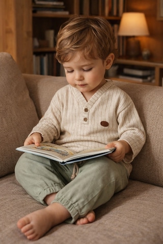 Babyhola Bayramlık Erkek Bebek Çocuk Takım 0-2 Yaş Çizgi Desen İkili Set 2221 Yeşil