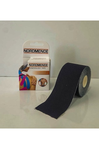 Kınesıo Tape  Bandı 5cm X 5 Metre - Siyah , Kınesıo Bant, Kinesıology Tape Bant