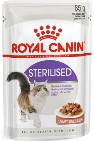 Royal Canin Sterilised Gravy Kısırlaştırılmış Yetişkin Kedi Konservesi 85 Gr X 12