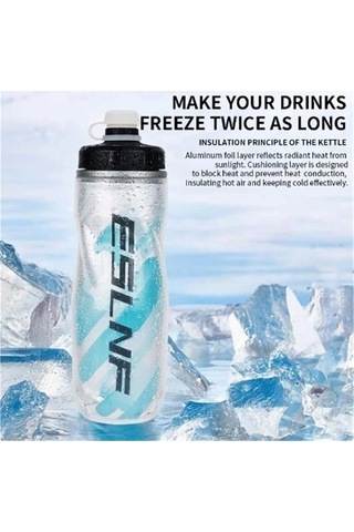 Maoyaya 610ml Bisiklet Soğuk Su Şişesi Mtb Yol Bisikleti Tutmak