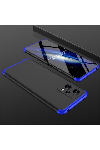 Xiaomi Redmi Note 12 5g Kılıf Zore Ays Kapak Siyah-Kırmızı