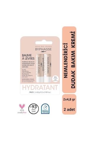 Byphasse Nemlendirici Dudak Bakım Kremi 2 x 4.8 G