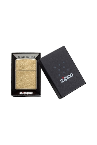 Zippo Regular Tumbled Brass Çakmak