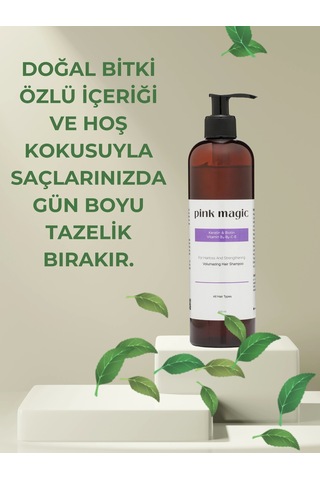 Pink Magic Keratin & Biotin Saç Dökülmesine Karşı Güçlendirici Bakım Şampuanı 400 ML