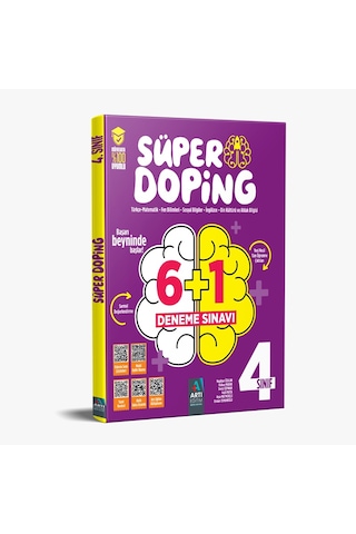 4. Sınıf Süper Doping Tüm Dersler 6+1 Deneme 4. Sınıf Süper Doping Tüm Dersler 6+1 Deneme