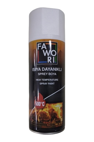Fawori Isıya Dayanıklı Sprey Boya 400 ML Beyaz