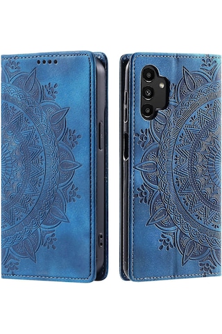 Samsung Galaxy A32 5g Deri Manyetik Folyo Tpu Darbeye Dayanıklı Dayanıklı Koruyucu Kılıf Samsung Galaxy A32 5g Kılıfı İle Uyumlu Çok Renkli