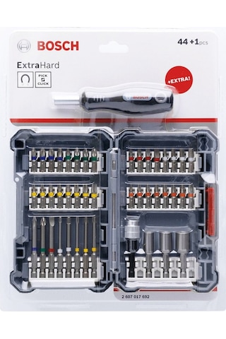 Bosch Profesyonel Vidalama Ucu Seti 44+1 Parça - 2607017692