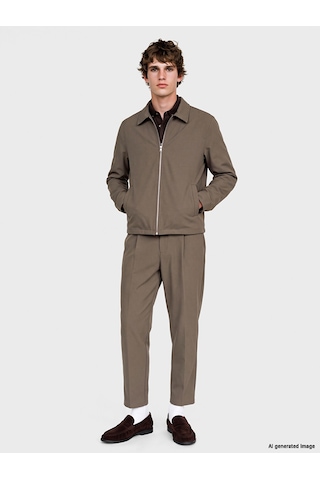 Lcw Vision Bej Loose Fit Erkek Ceket