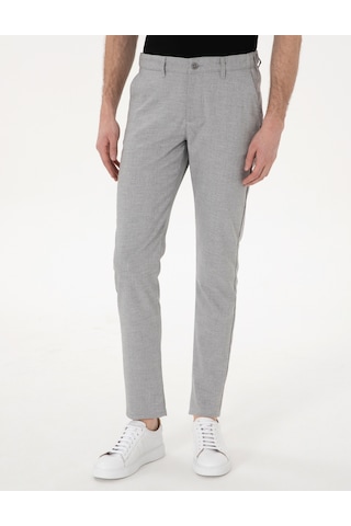Pierre Cardin Erkek Gri Pantolon Kanvas-chino 50308098-vr024 Gri