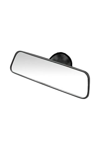 Oto İç Dikiz Aynası Vantuzlu Ayna Düz Cam 20 Cm