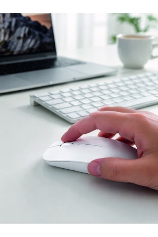 5000 Dpı Bluetooth Kablosuz Mouse Hafif Ergonomik Sessiz Wireless Fare Standart