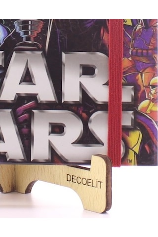 Star Global Lastikli Çizgisiz Sert Kapak Star Wars Defter