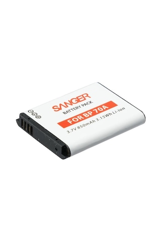 Sanger Ia-bp70a Samsung Uyumlu Fotoğraf Makinesi Batarya