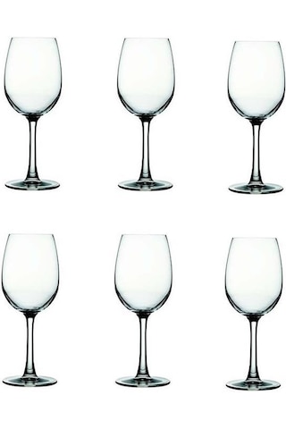 Paşabahçe 67077 Nude Reserva Beyaz Şarap Kadeh 6'lı 360cc Şeffaf