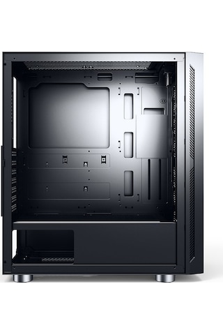 GameBooster GB-G3601B RGB Tempered Glass USB 3.0 Mid Tower Bilgisayar Kasası Siyah
