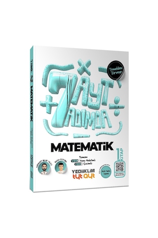 Yediiklim Ayt Yedi Adımda Temelden Zirveye Matematik Tamamı Video Konu Anlatımlı Ve Tamamı Video Çözümlü Soru Bankası 1.kitap