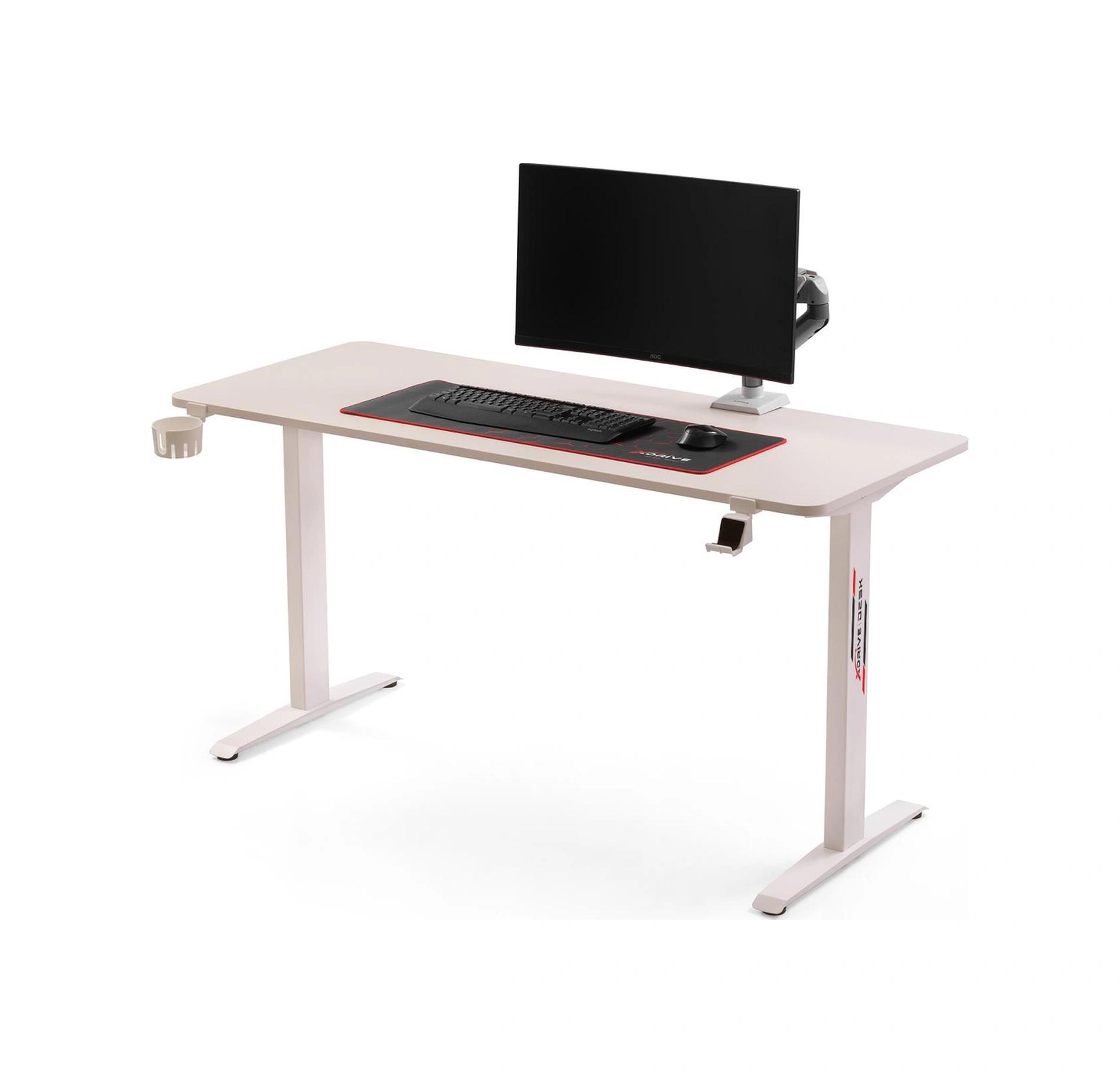 Xdrive Rüzgar Oyuncu Masası Beyaz 100x60 Beyaz