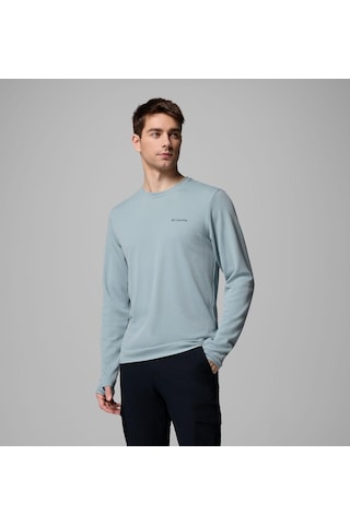 Columbia Columbıa Tech Traıl Utılıty Warm Ls Crew Erkek Sweatshırt 2136881-461 Yeşil
