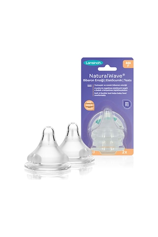 Lansinoh Natural Wave Biberon Emziği Hızlı Akışlı