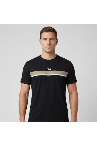 Siyah Fila Erkek Günlük T-shirt Sagano Fam1211.80010