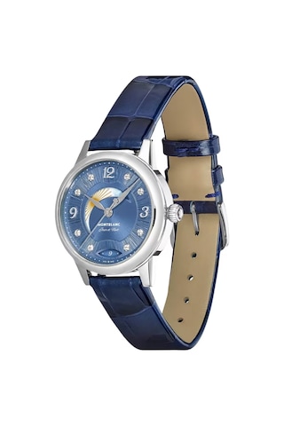 Montblanc Boheme Day & Night 30 Mm Otomatik Saat 133334 Mavi