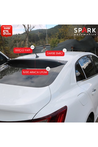 Renault Megane 4 2016- Yılı Ve Sonrası Uyumlu Arka Cam Spoyler