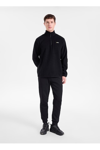 National Geographic Siyah Erkek Polar Sweatshırt N6wm-swt4050