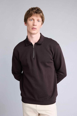 Defacto Kalın Kumaş Sweatshirt H1833ax26spbn337 Kahve-bn337