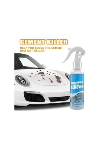 Monyee Cement Çözücü Ajanı 100ml - Beton Temizleyici, Boru Açıcı Ve Araç Boya Temizliği İçin Pratik Kullanıma Uygun Temizleme Ürünü Beyaz