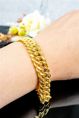 22 Ayar Altın Dallas Bileklik 18 Gr