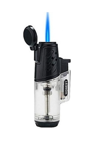 Honest Torch Jet Tipi Outdoor Jet Pürmüz Çakmak Siyah