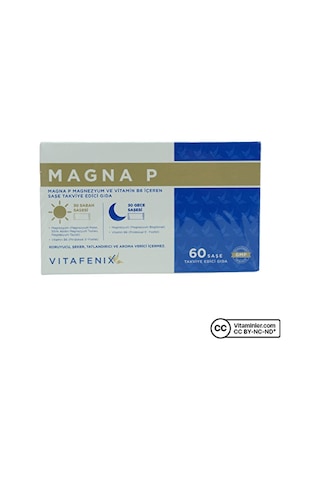 Vitafenix Magna P Magnezyum B6 60 Saşe