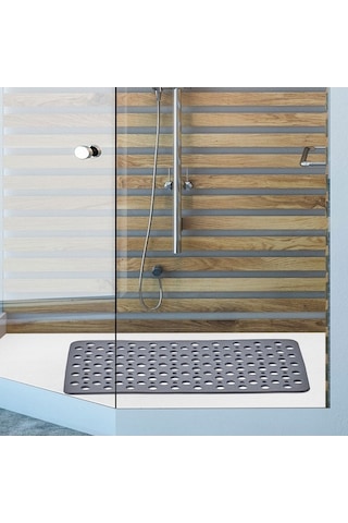 Reis Home Bubble Banyo & Duş Kaydırmazı Duş Paspası Gri